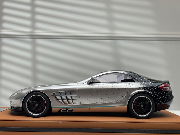 Mercedes-Benz SLR Mclaren 722 Edition(Silver/ Black)[Ivy Merit Model] 1/18 scale