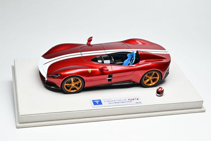 Ferrari Monza SP1 (Rosso Magma/ with Helmet) [Hermez Collection] 1/18 scale
