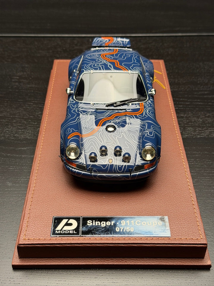 Porsche 911 Singer Coupe (Mulholland) [Delicate Model] 1/18 scale