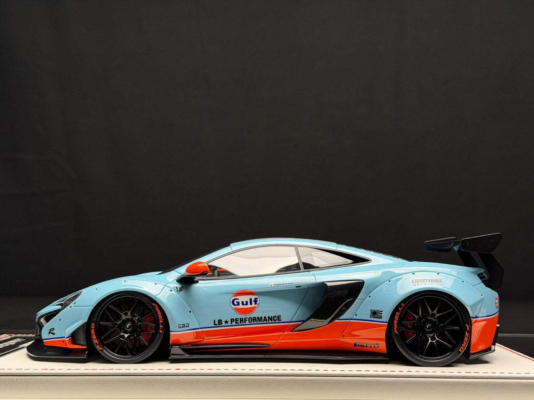 McLaren 650S LBWK (Gulf Livery) [Davis & Giovanni] 1/18 scale ...