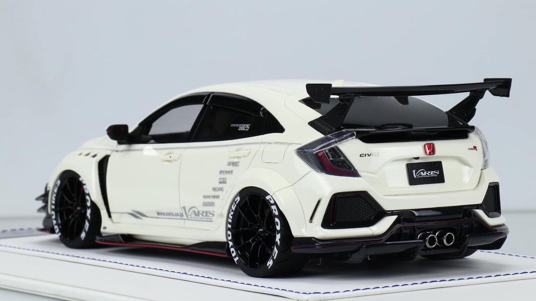 Honda Civic Type R Varis FK8 (White) [M.S] 1:18 scale