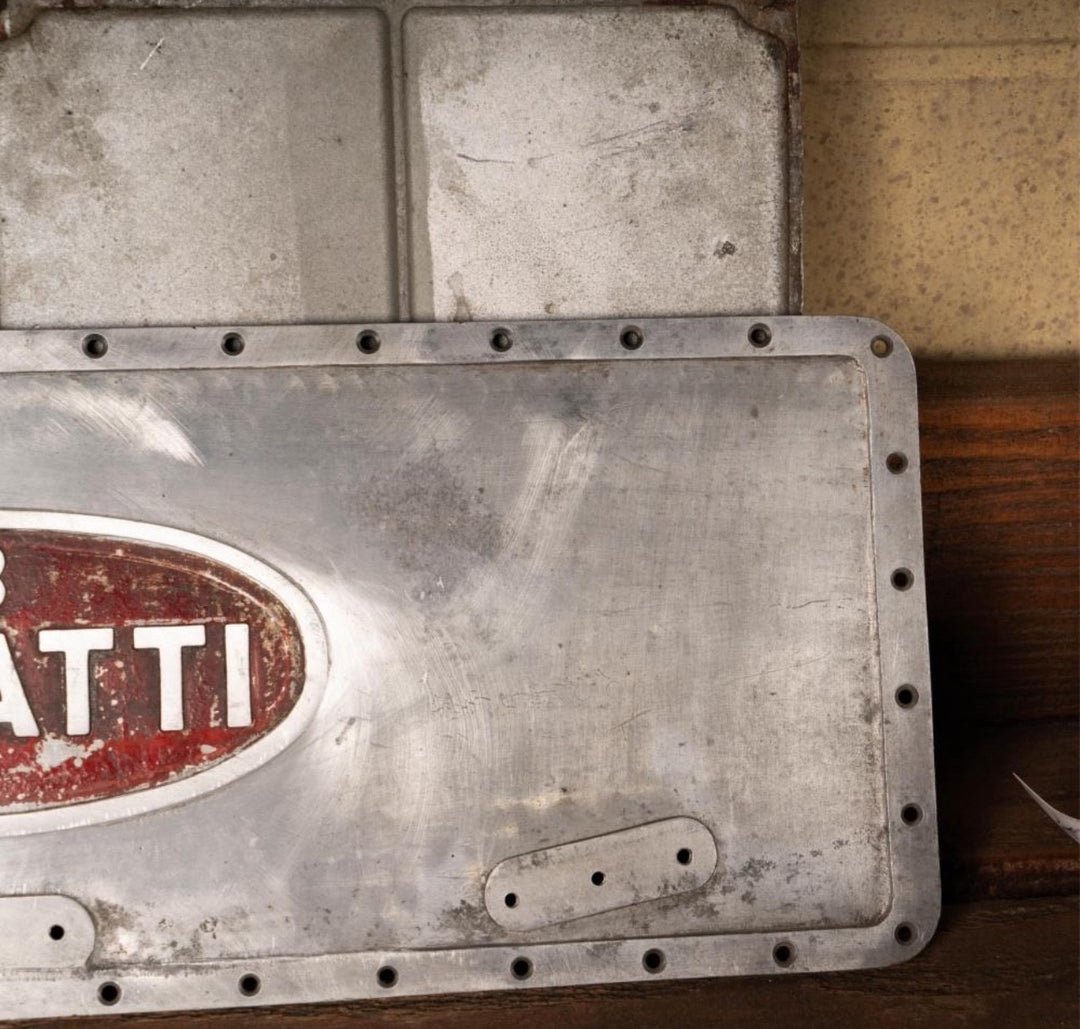 1920-1930s Real Bugatti Engine Cover