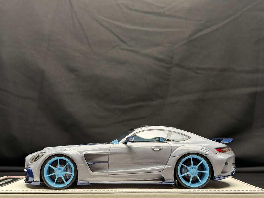 Mercedes-Benz AMG GT Mansory (Gray/ Blue) [Davis & Giovanni] 1/18 scale - 1 OF 1