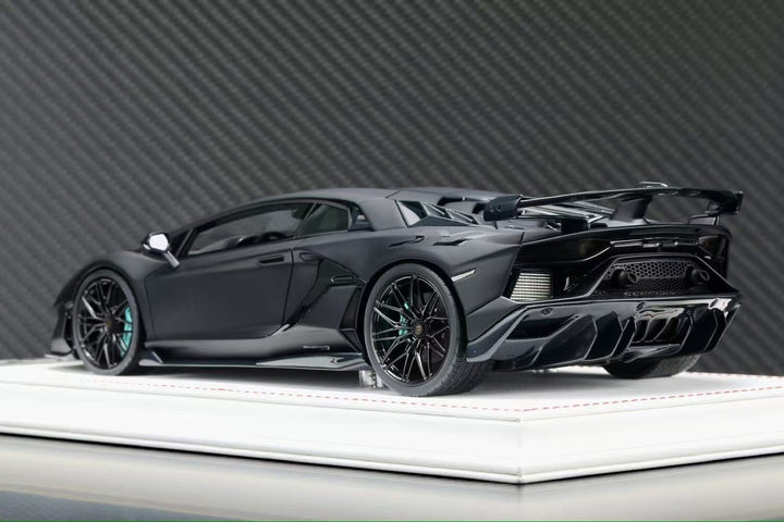Lamborghini Aventador SVJ NOVITEC (Matte Black) [Davis & Giovanni] 1:18 scale