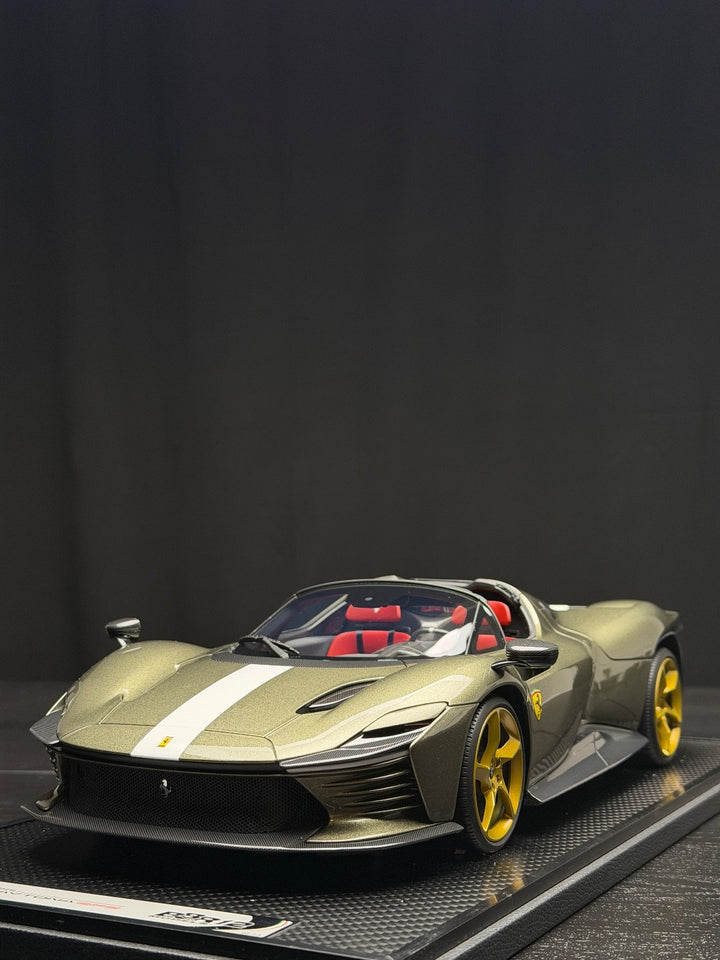 Ferrari Daytona SP3 (Green Manzoni Gloss) [BBR] 1:12 scale