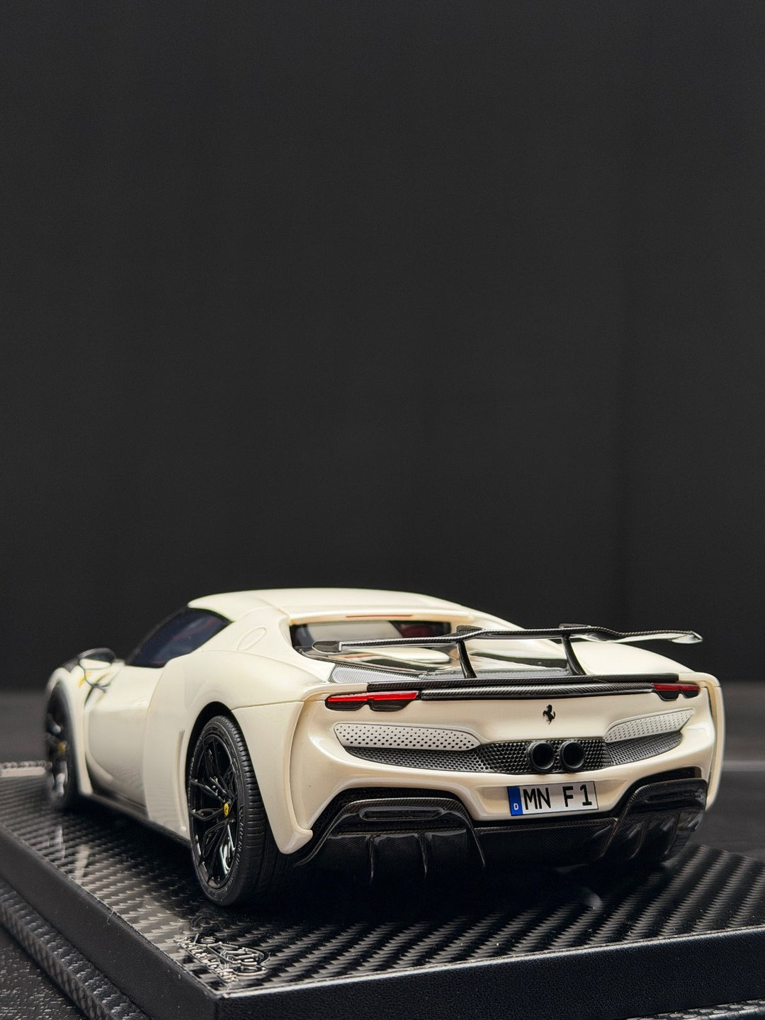 Ferrari 296 GTB N-LARGO NOVITEC (White) [VIP scale Models] 1/18 scale