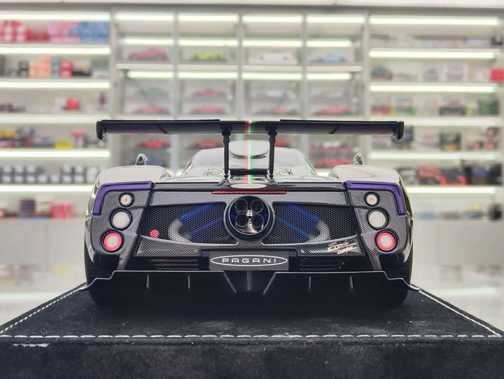 Pagani Zonda Cinque (Chameleon Purple/ Carbon) [Henson & Heaven] 1/18 scale
