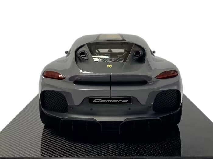 Koenigsegg Gemera (Gray) [FrontiArt] 1:8 scale