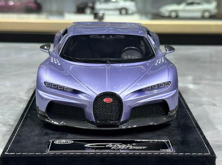 Bugatti Chiron Super Sport (Metallic Light Purple) [Henson&Heaven] 1/18 scale