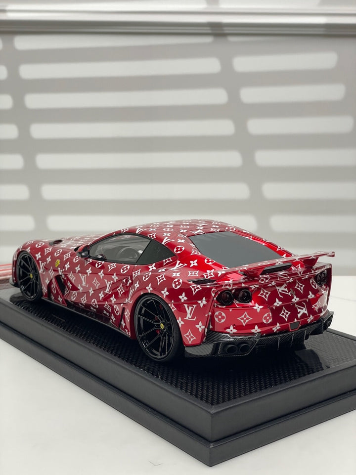 Ferrari 812 N-LARGO NOVITEC (LV Monogram) [IVY Model] 1/18 scale