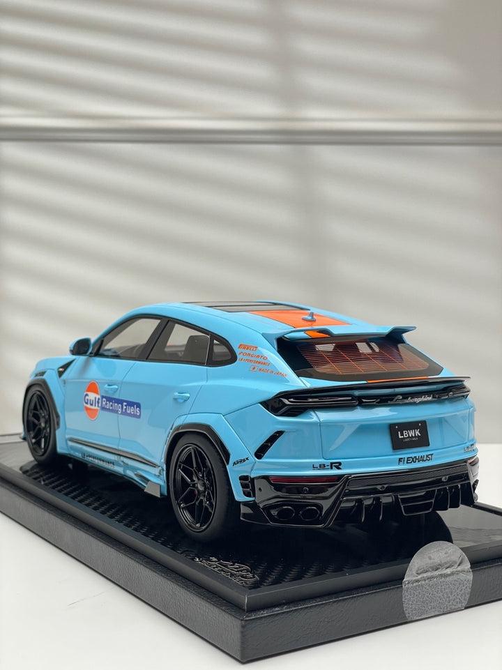 Lamborghini Urus LB-Works (Blue Gulf Livery) [VIP scale Models] 1/18 scale