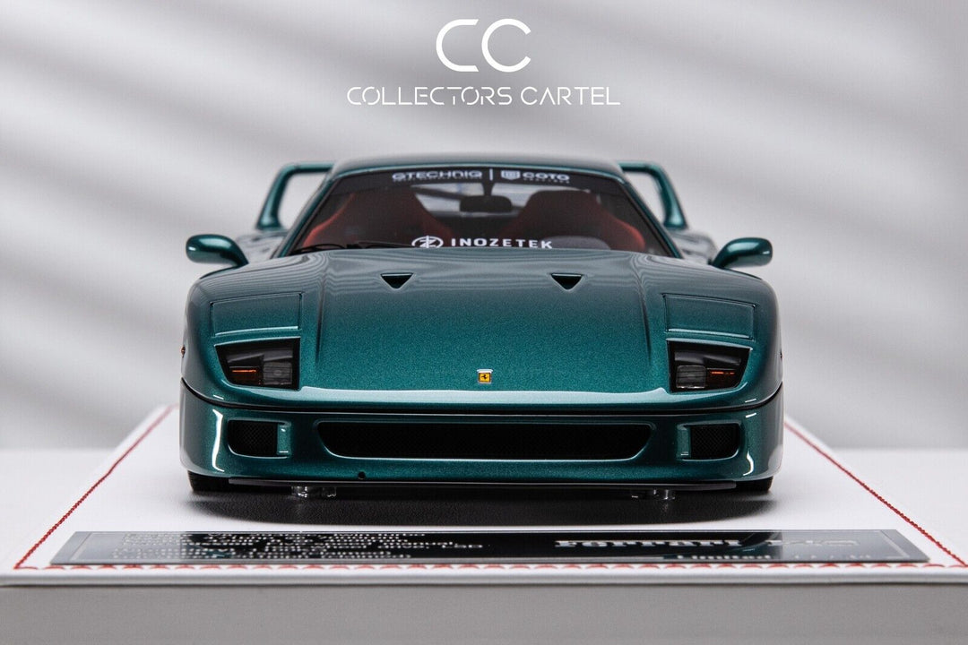 Ferrari F40 (Metallic Dark Green) [Davis & Giovanni] 1/18 scale
