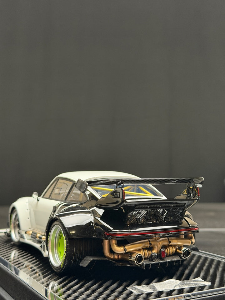 Porsche Carrera RWB 964 Modified Version (Gray) [MCM] 1/18 scale