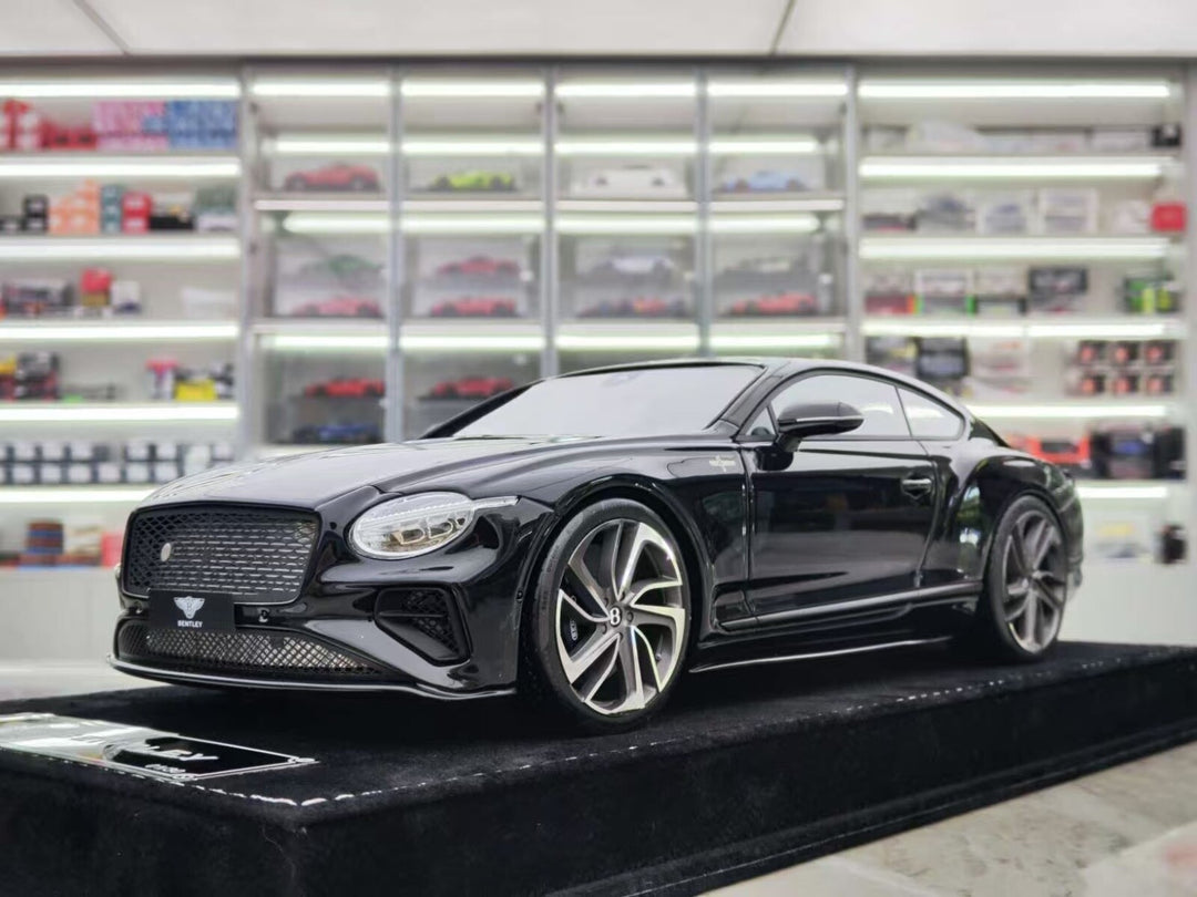Bentley Continental GTS (Diamond Black) [Henson&Heaven] 1/18 scale