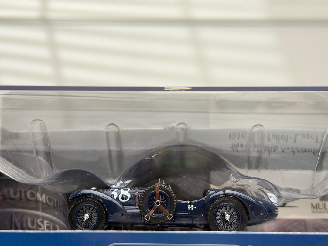 1938 Talbot-Lago T-26 SS Roadster (Blue) [MINICHAMPS] 1/43 scale