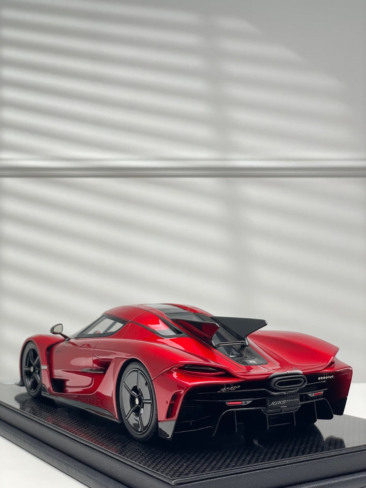 Koenigsegg Jesko Absolut (Red) [FrontiArt] 1/18 scale