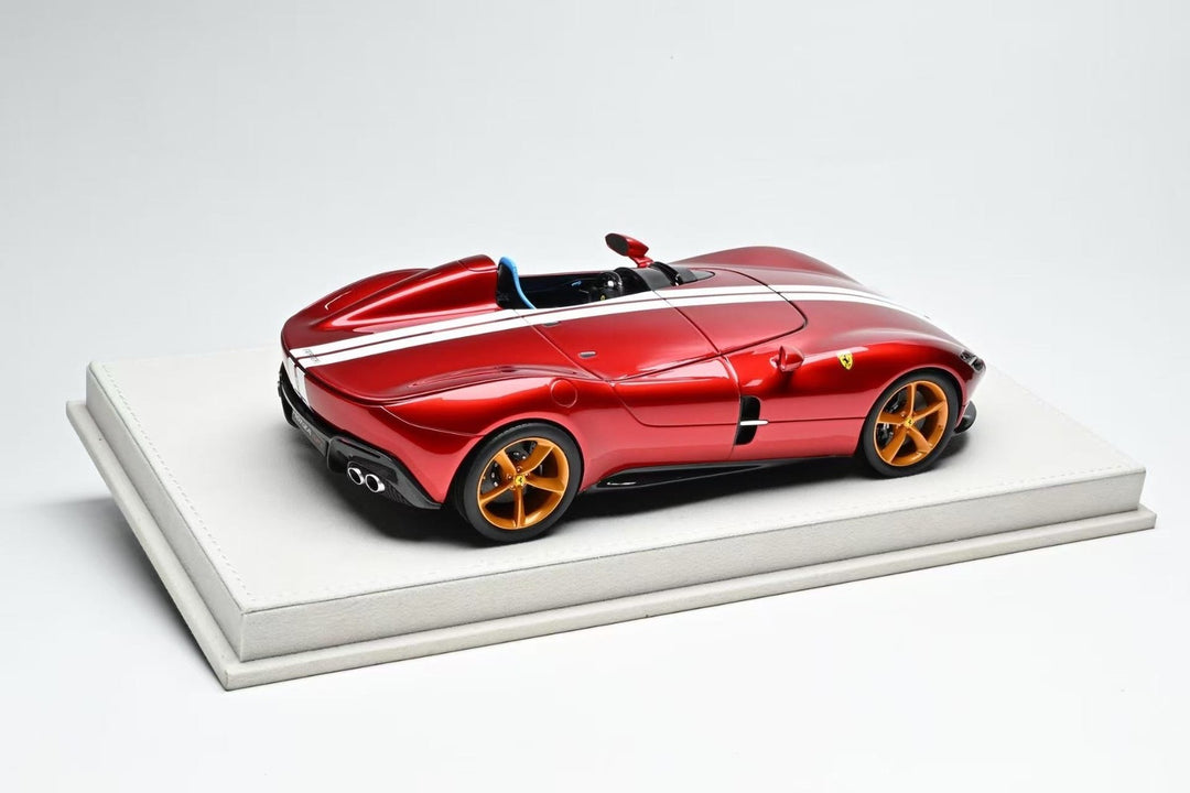 Ferrari Monza SP1 (Rosso Magma/ with Helmet) [Hermez Collection] 1/18 scale