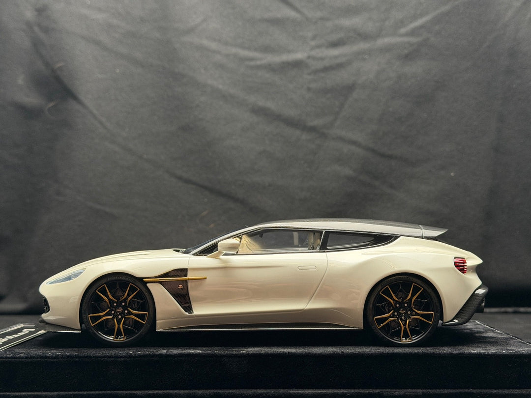 Aston Martin Vanquish Zagato (White) [Henson&Heaven] 1/18 scale