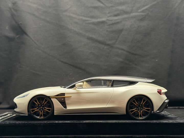 Aston Martin Vanquish Zagato (White) [Henson&Heaven] 1/18 scale