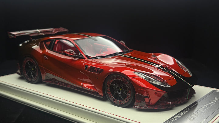 Ferrari 812 Stallone Mansory (Metallic Red) [Davis & Giovanni] 1/18 scale 1 OF 1