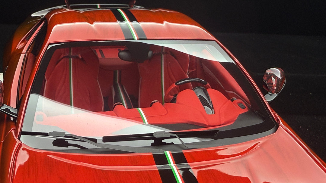 Ferrari 812 Stallone Mansory (Metallic Red) [Davis & Giovanni] 1/18 scale 1 OF 1