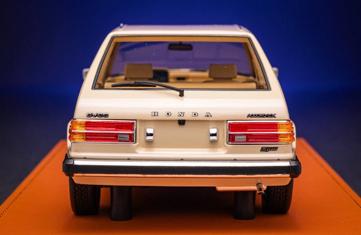 Honda Accord LX CVCC & Civic Beige RJC 1/18 scale