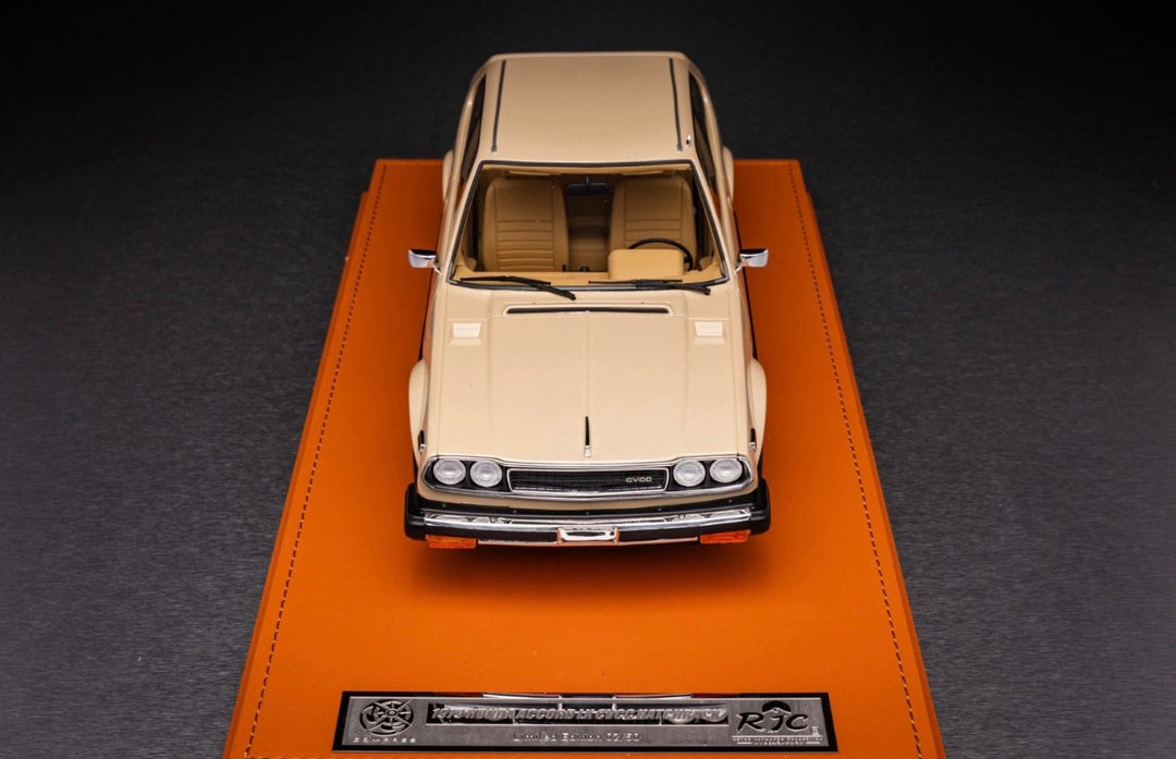 Honda Accord LX CVCC & Civic Beige RJC 1/18 scale