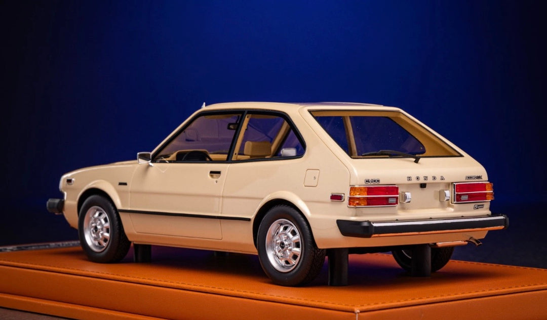 Honda Accord LX CVCC & Civic Beige RJC 1/18 scale
