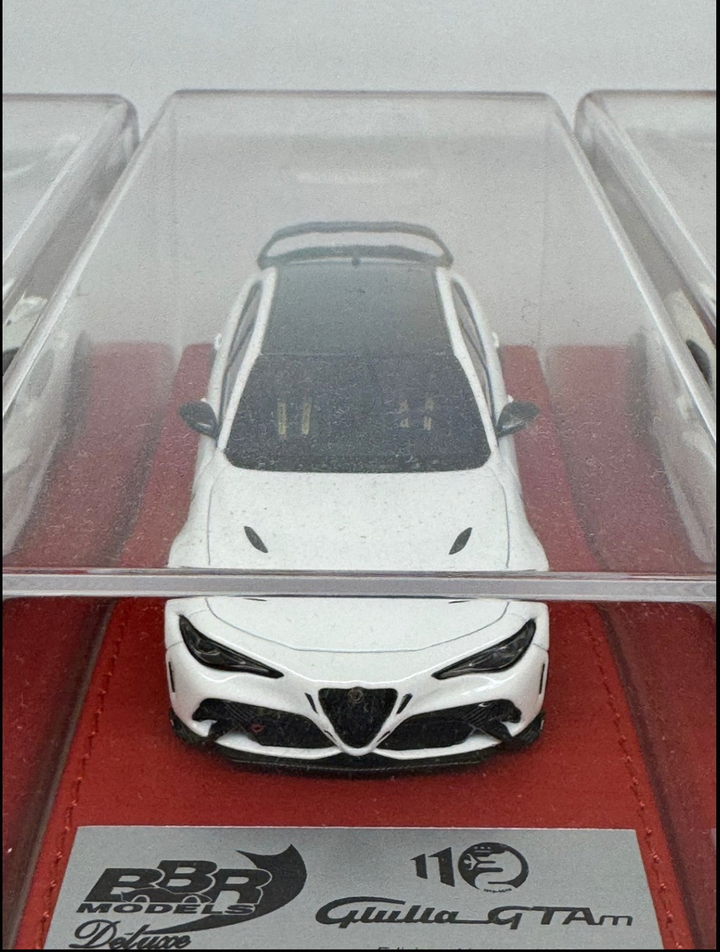 Ferrari 812 Superfast, SF90 Spider & Alfa Romeo Giulia GTAm (White) [BBR] 1:43 scale